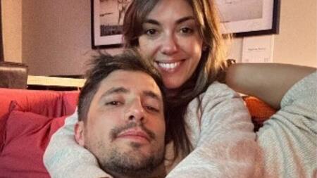 Floppy Tesouro y Salvador Becciu. Foto: Instagram