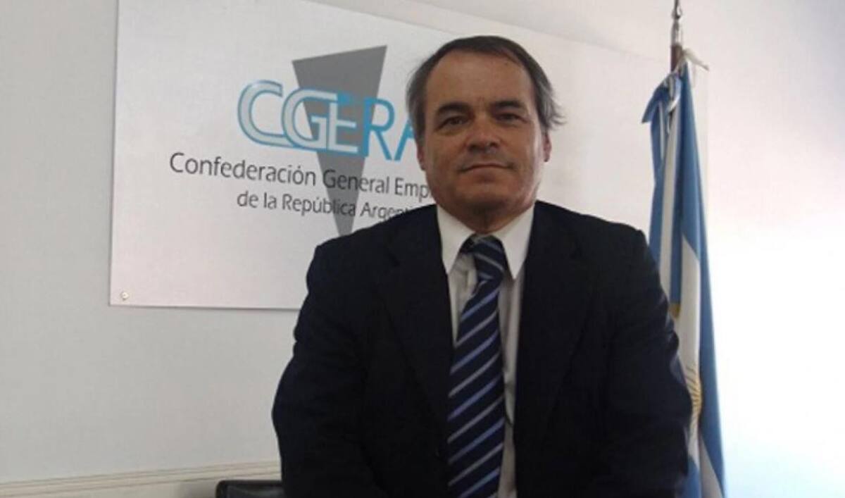 Presidente de la Confederación General Económica de la República Argentina (CGERA) Marcelo Fernández