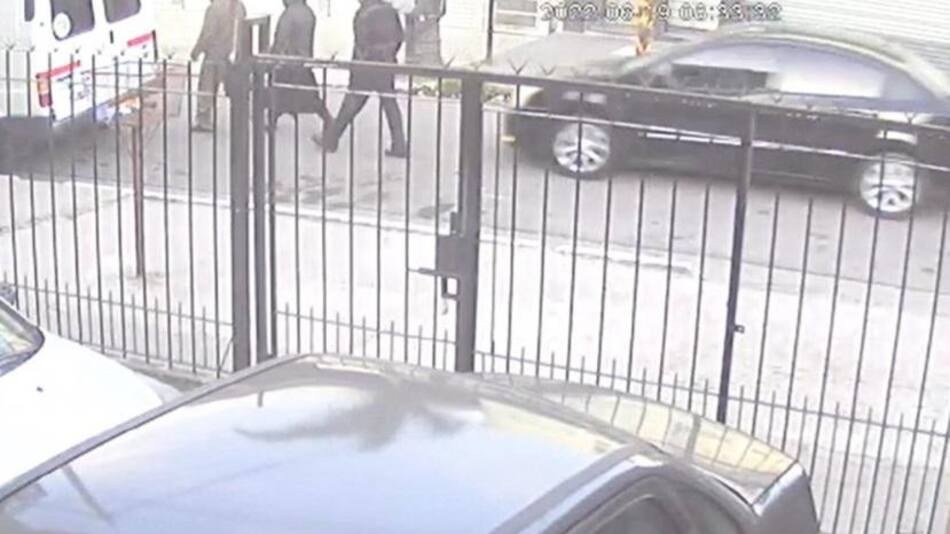 Conductor que atropelló a una familia en Laferrere. Foto: NA.