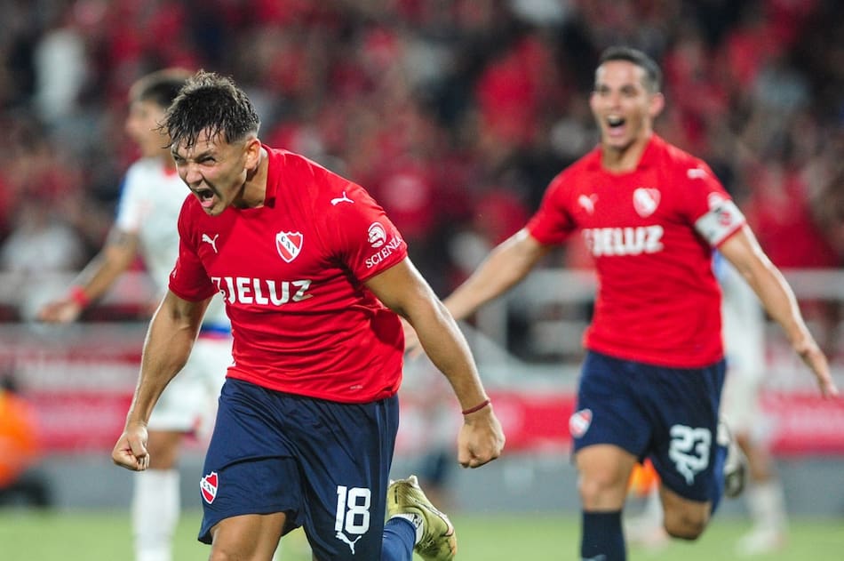 Ignacio Maestro Puch; Independiente vs. Argentinos Juniors. Foto: Télam.