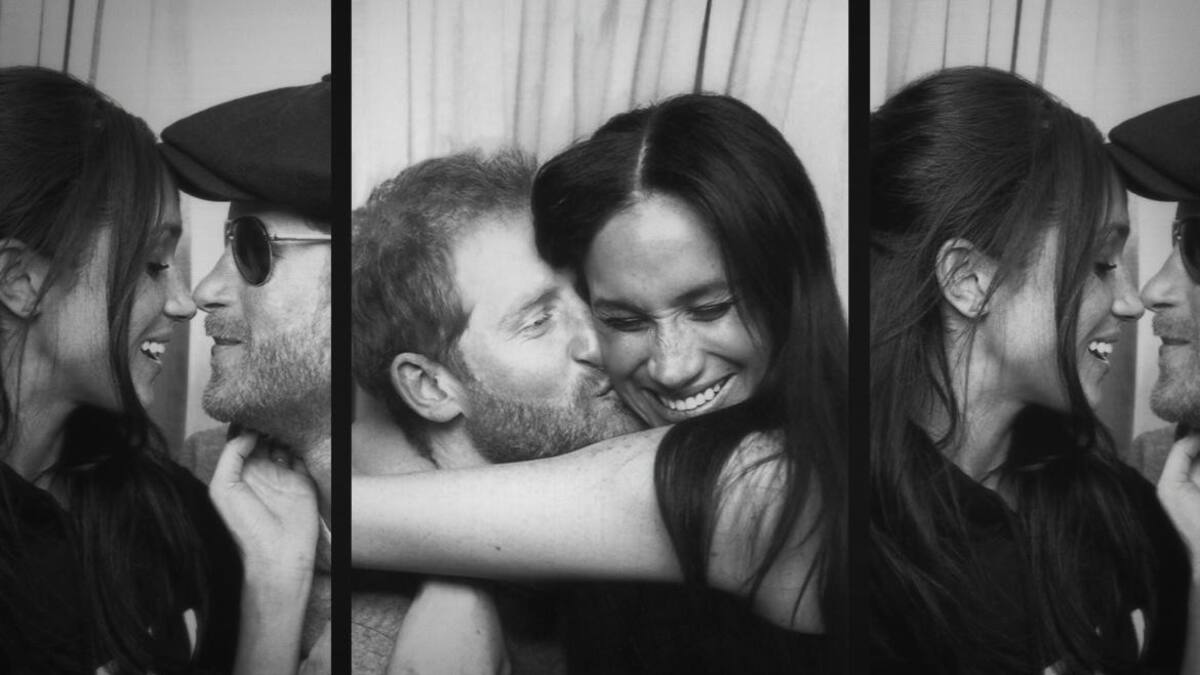 Harry y Meghan. Foto: Netflix.