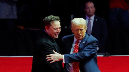 Donald Trump y Elon Musk. Foto: Reuters / Brian Snyder