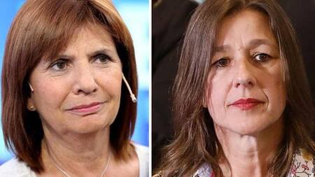 Patricia Bullrich y Sabina Frederic
