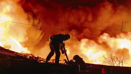 Ataques en Járkov, Ucrania. Foto: EFE.