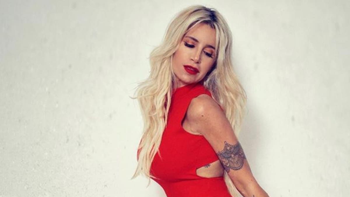 Florencia Peña casi al desnudo rompió Instagram