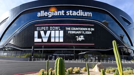Allegiant Stadium de Las Vegas. NA