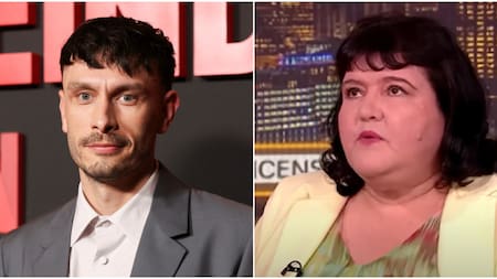 Richard Gadd y Fiona Harvey. Fotos: Reuters - captura video YouTube.