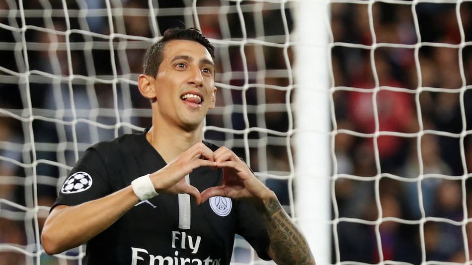 PSG vs. Estrella Roja, Champions League, Gol de Di María, Reuters
