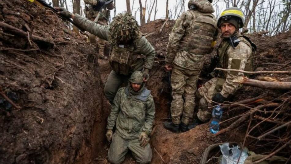 Soldados ucranianos, guerra con Rusia. Foto: Reuters