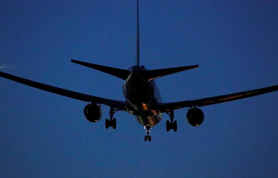 Boeing 767 de Air Canadá, aterrizaje en Madrid, España, REUTERS