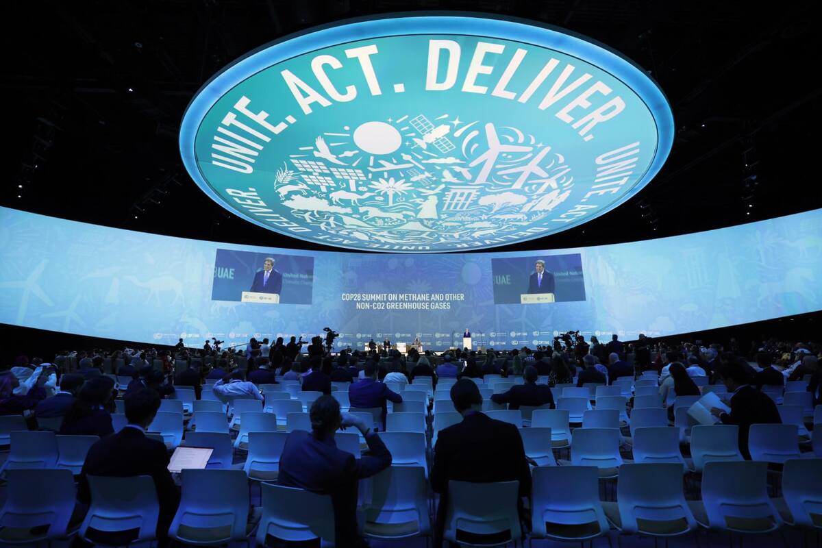 COP28. Foto: EFE.