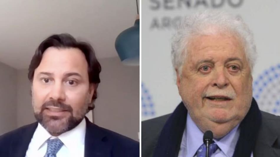 Director de Covax, Santiago Cornejo, y Ginés González García