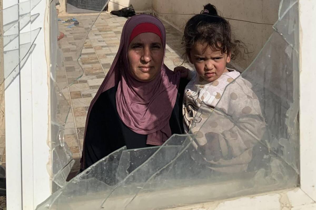 Palestinos luchan contra la ocupación de Cisjordania. Foto: EFE.