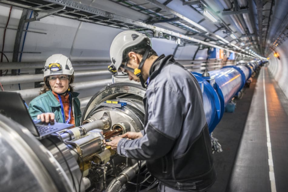 El Gran Colisionador de Hadrones (LHC) es el actual acelerador de partículas más grande y potente del mundo. Foto: Anna Pantelia / CERN.