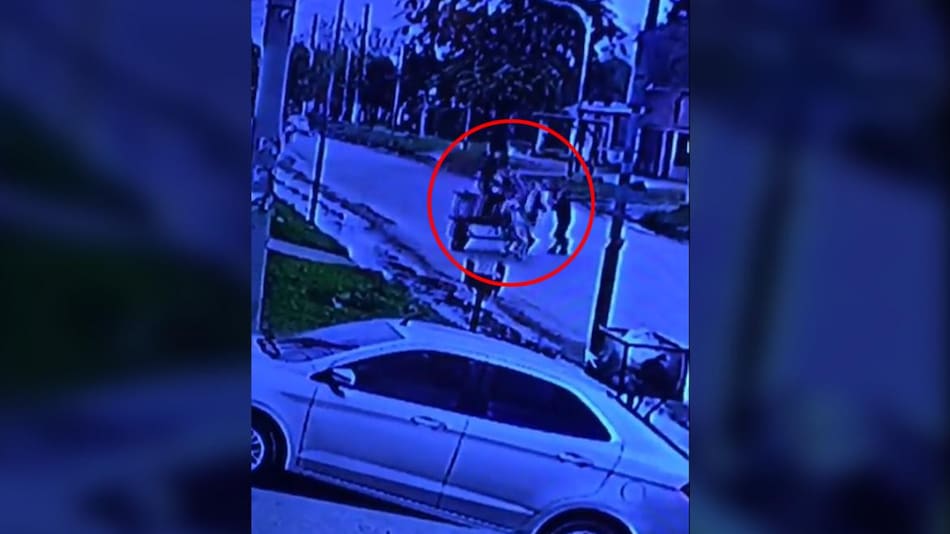 Hombre asesinado en Tucumán, Foto captura de video Twitter