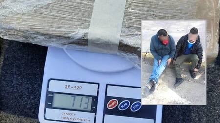 Barracas, Policía de la Ciudad detuvo a dos narcos con más de un kilo de marihuana