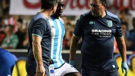 Johan Carbonero, Racing. Foto: NA