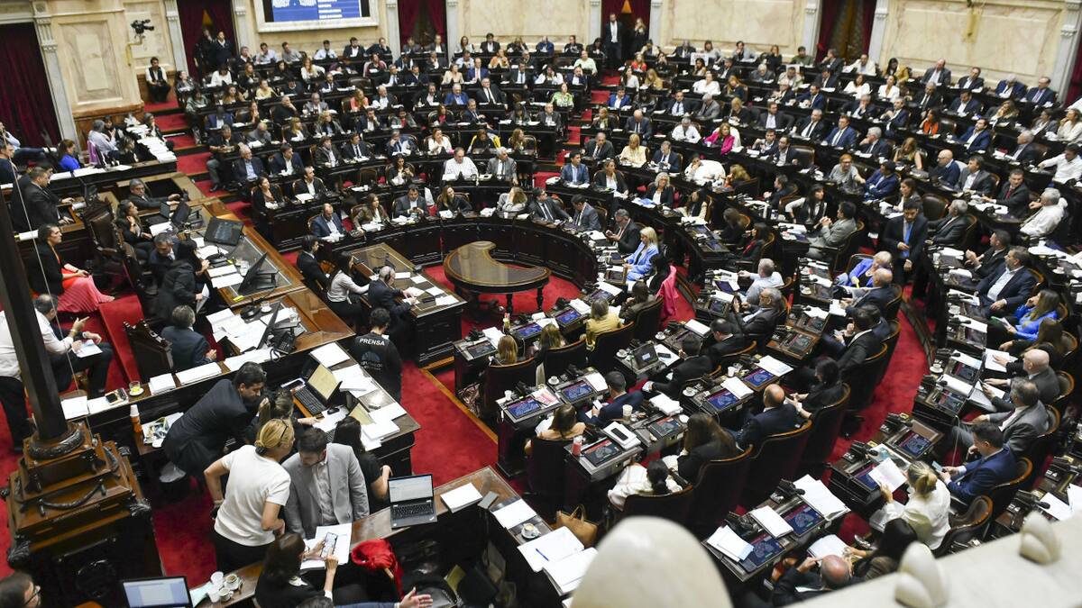 Cámara de Diputados. Foto: NA.