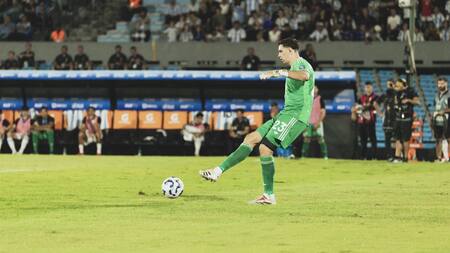 Dibu Martínez, Selección Argentina. Foto: X @Argentina