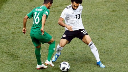 Mundial Rusia 2018, Arabia Saudí vs. Egipto, Salah, Reuters