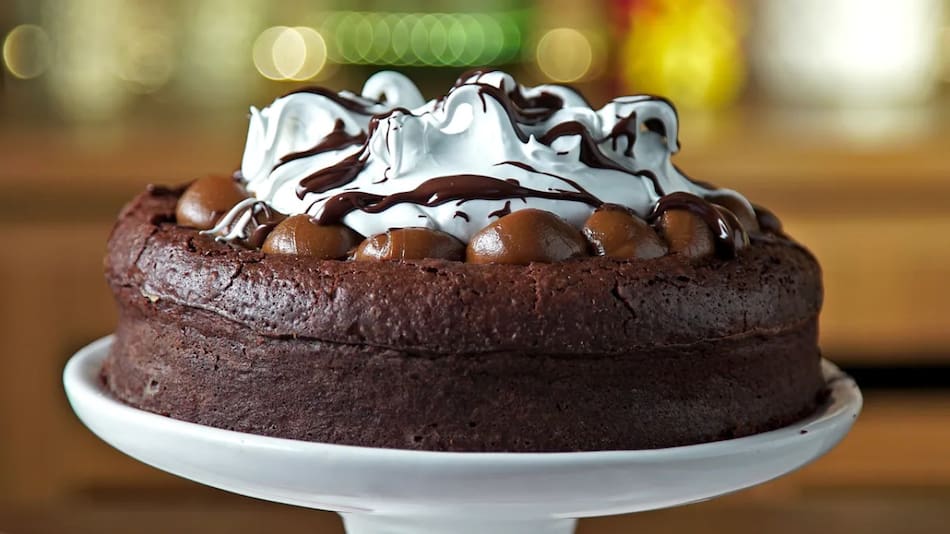 Marquise de chocolate. Foto: Uno