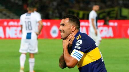 Superliga, Boca vs. Talleres, Tevez, festejo de gol, NA