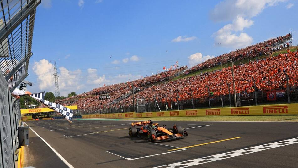 Oscar Piastri; Gran Premio de Hungría. Foto: Reuters.