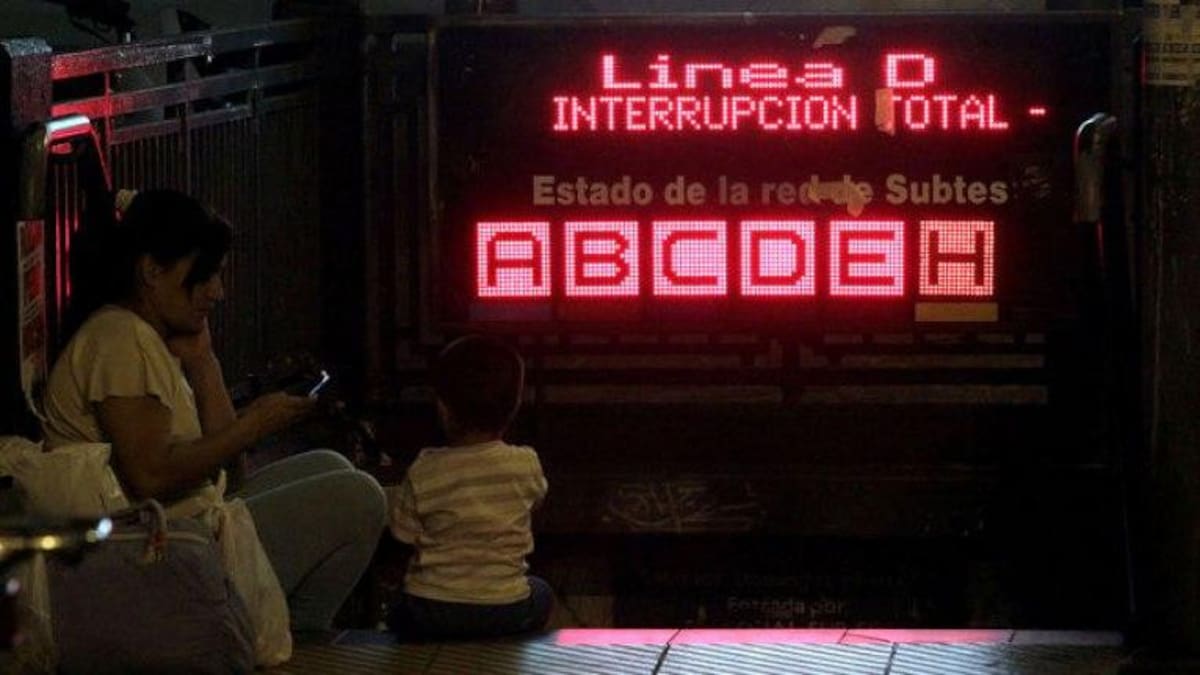Subtes. Foto: NA.