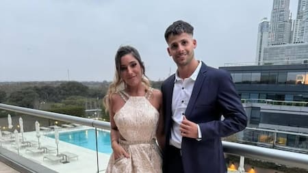 Catalina Gorostidi y Joel Ojeda cuando eran pareja. Foto: Instagram.