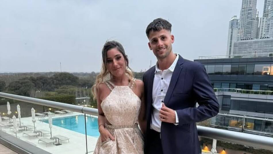 Catalina Gorostidi y Joel Ojeda cuando eran pareja. Foto: Instagram.