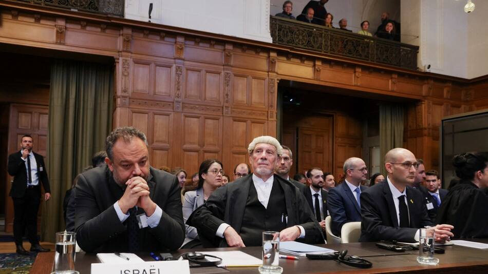Denuncia de Sudáfrica contra Israel ante la CIJ. Foto: Reuters