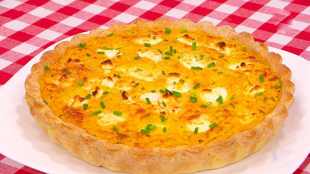 Tarta de calabaza y choclo. Foto: captura YouTube