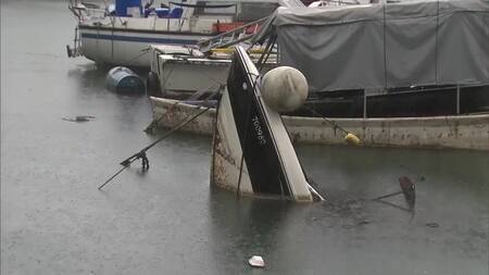 Inundaciones en Hong-Kong. Foto: Reuters.