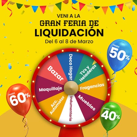 ChangoMás lanzó la "Gran Feria de Liquidación"