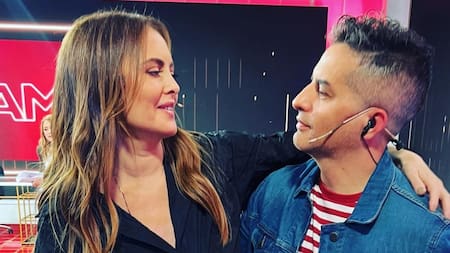 Silvina Luna y Ángel de Brito. Foto: Instagram @angeldebritooki.