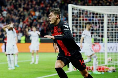 Patrick Schich; Bayer Leverkusen. Foto: Reuters.