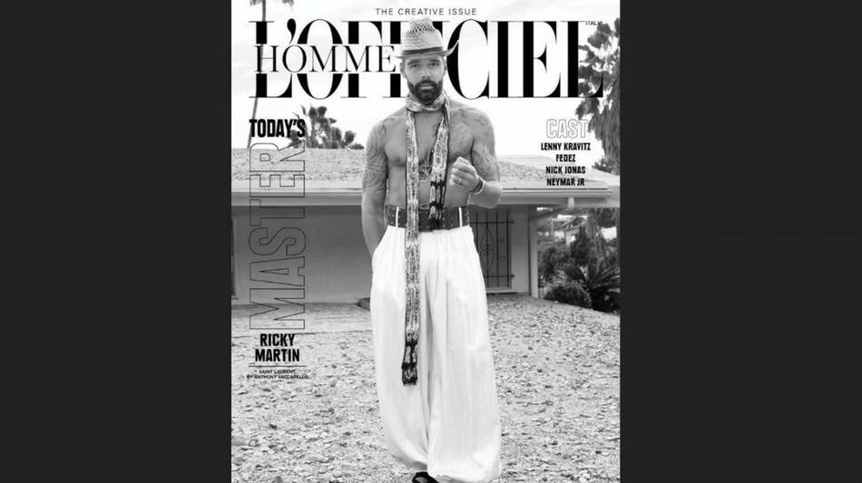 Ricky Martin tapa de revista