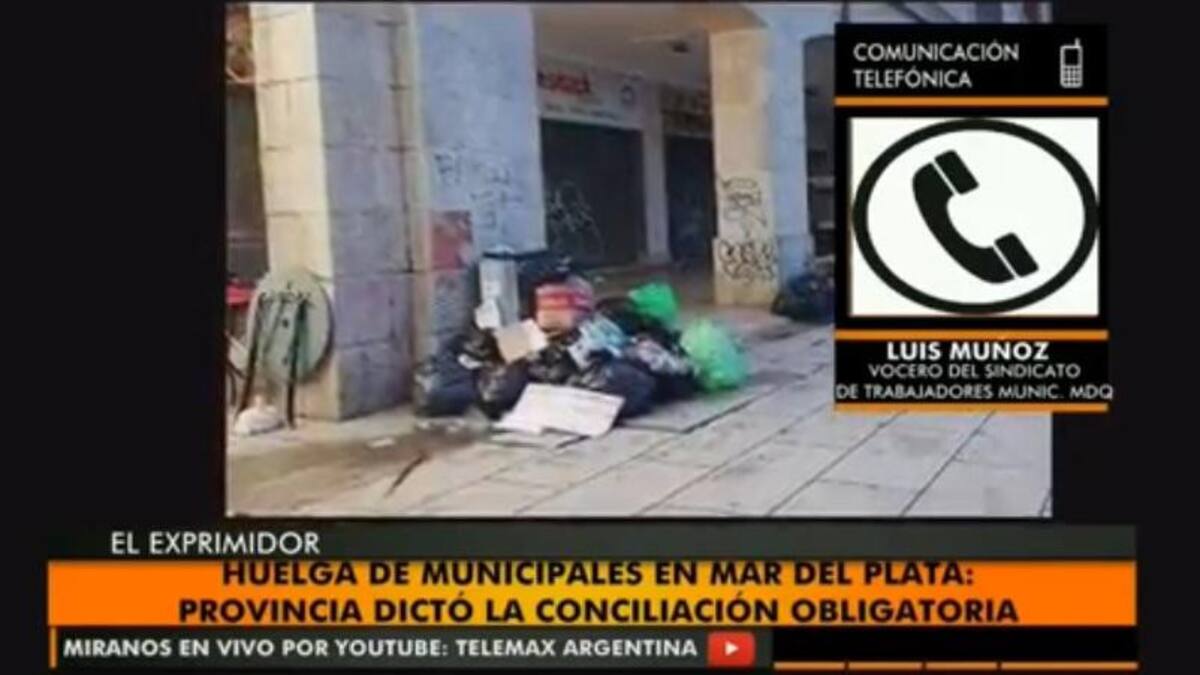 Conflicto de Municipales en Mar del Plata - Luis Muñoz (Radio Latina)