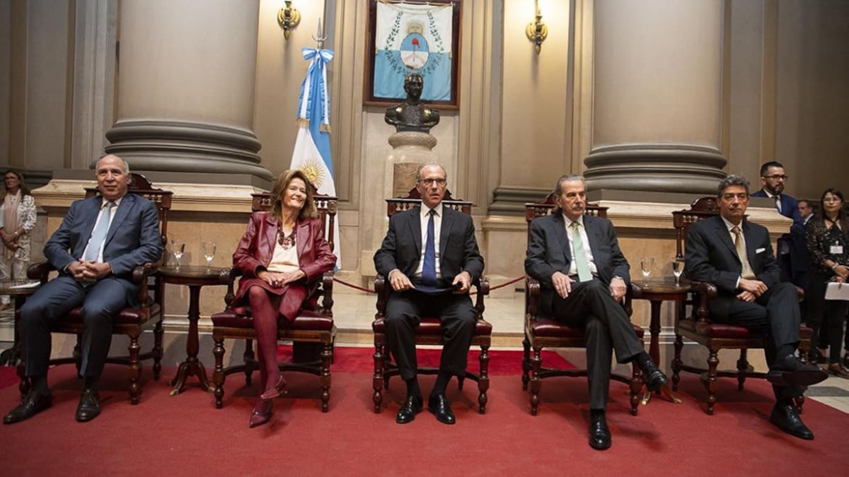 Apertura del año judicial, Carlos Rosenkrantz, Corte Suprema de Justicia, Fuente CIJ