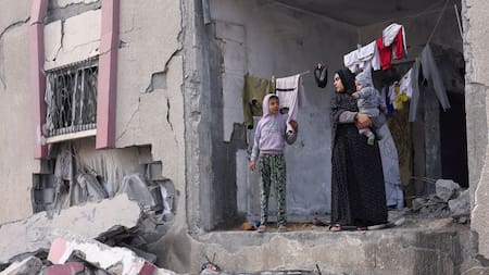 Situación en Gaza por el conflicto entre Israel y Hamas. Foto: REUTERS.