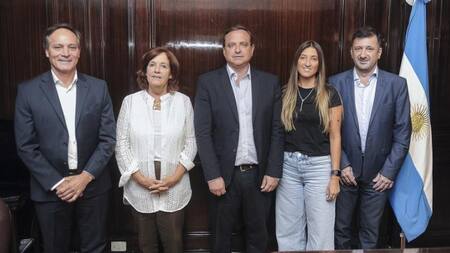 Bloque de Senadores que se llamará Unidad Federal. Foto: NA.
