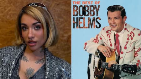 María Becerra reversionó “Jingle Bell Rock”, el clásico navideño de Bobby Helms. Fotos: redes sociales.