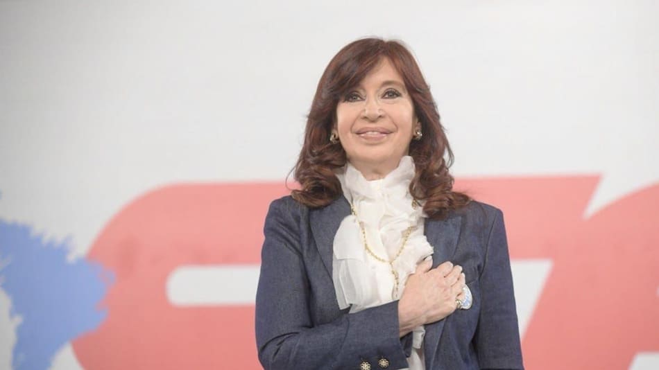 Cristina Fernández de Kirchner, acto CTA, Foto CFK