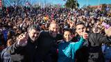 Mayra Mendoza y Facundo Tignanelli recorrieron Ezeiza junto a Gastón Granados