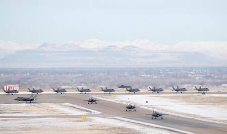 52 F-35 ejercicio aéreo Estados Unidos, REUTERS