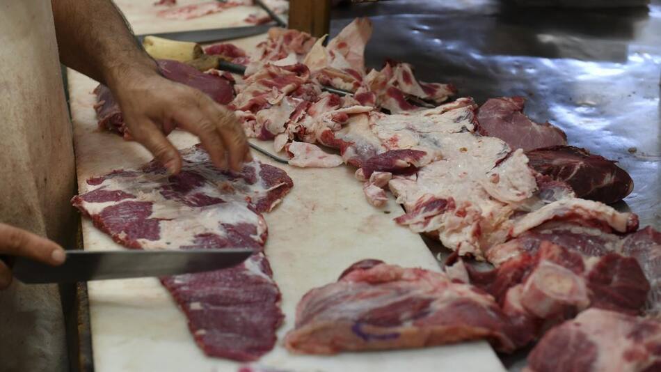 Cortes de carne, economía argentina, foto NA