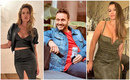 Isabel Macedo, Benjamín Vicuña y Pampita. Fotos: Instagram.