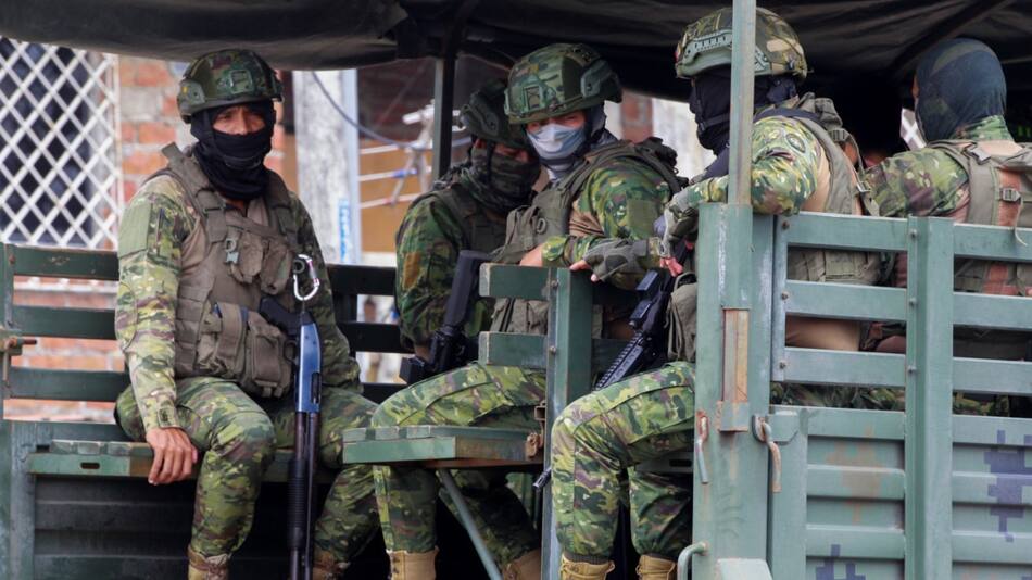 Crisis en Ecuador. Foto: EFE