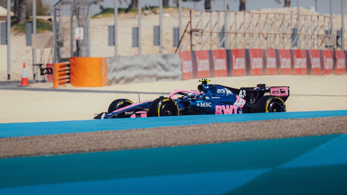 Fórmula 1: Franco Colapinto voló en Bahréin y finalizó sexto en su último test de pretemporada en Sakhir