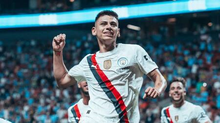 El “Diablito” Echeverri, en la mira de un gigante de Italia tras no tener lugar en el Manchester City